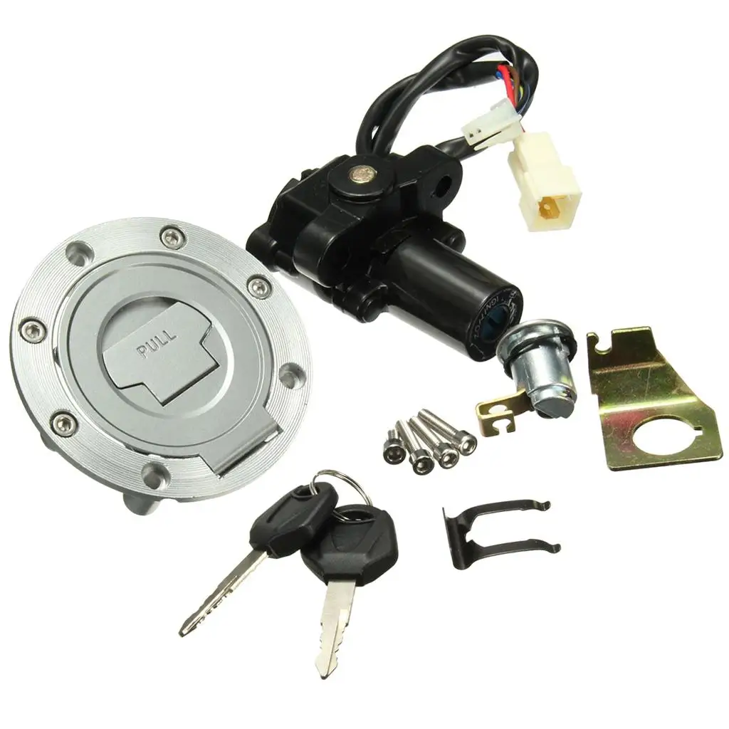

Yamaha Compatible Motorcycle Ignition Switch Gas Cover and Seat Lock Kit for YZF R1 R6 FZ6
