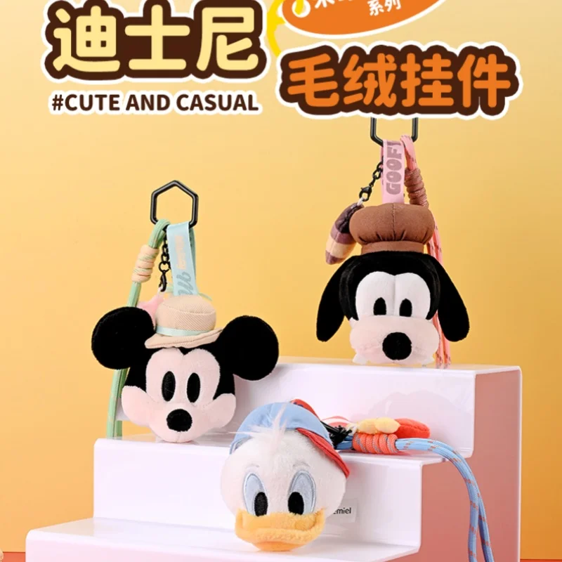 

Kawaii Disney Potdemiel Cute Mickey Goofy Donald Duck Plush Doll Bag Pendant Appearance Surprise Christmas Gift Toys In Stock