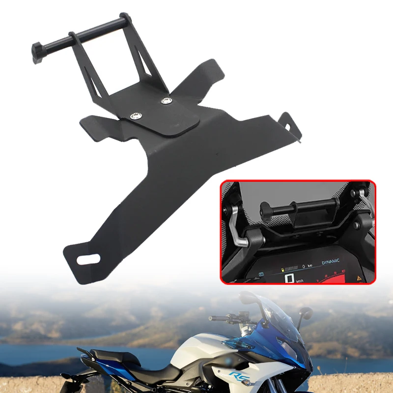 

Fit For BMW R1200RS R1250RS 2013-2023 Motorcycle GPS Navigation Bracket CNC Phone Holder Fork Stem Mount Bracket Accessories