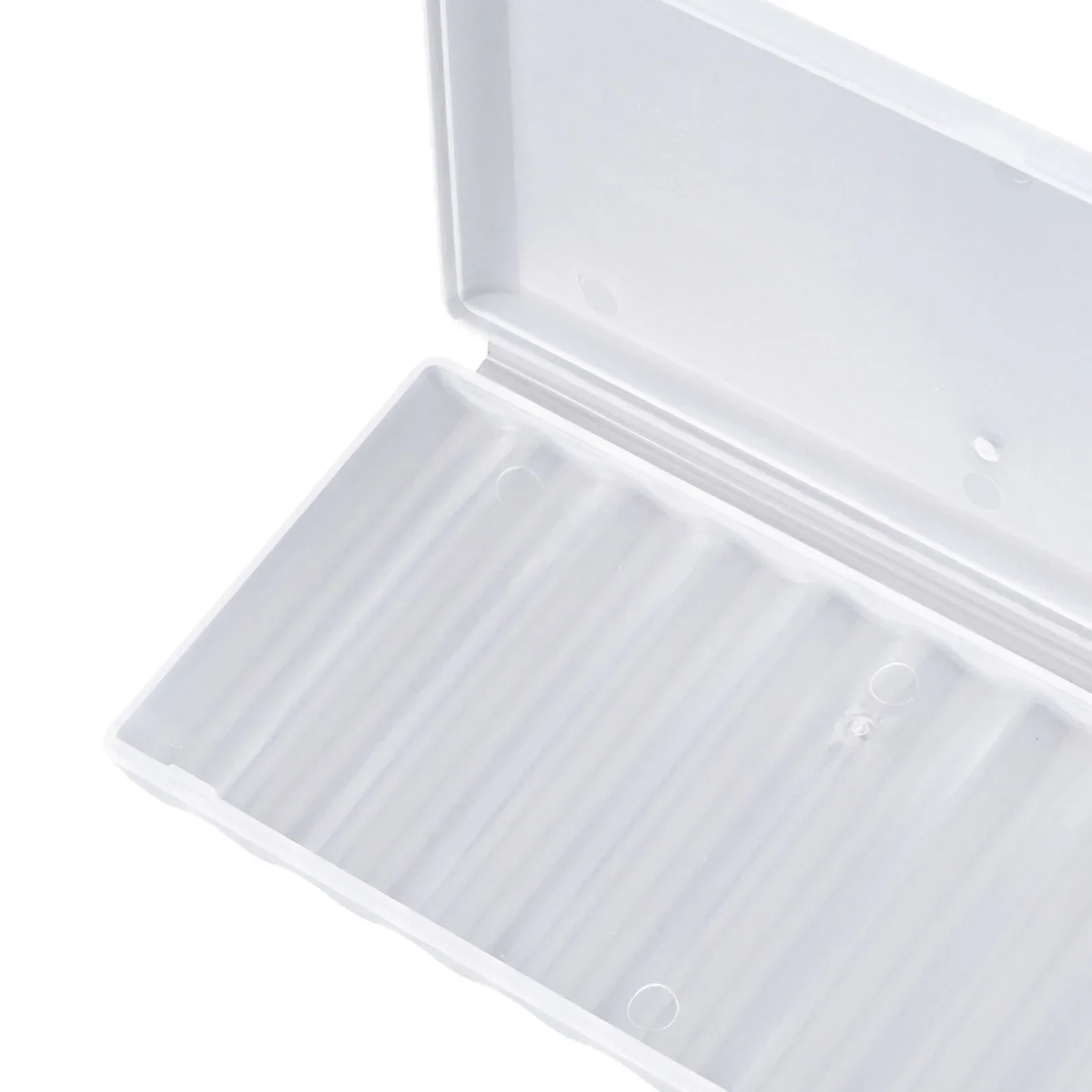 10 Pack No.7 Battery Storage Box 104x46x12mm Clear Plastic Battery Protection Box With Container Holder Batteries Accessories