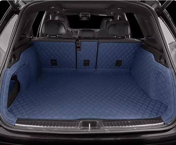 Custom Special Car Trunk Mats for Mercedes Benz GLC 43 AMG SUV X254 2026-2024 Waterproof Cargo Liner Boot Carpets Luggage Cover