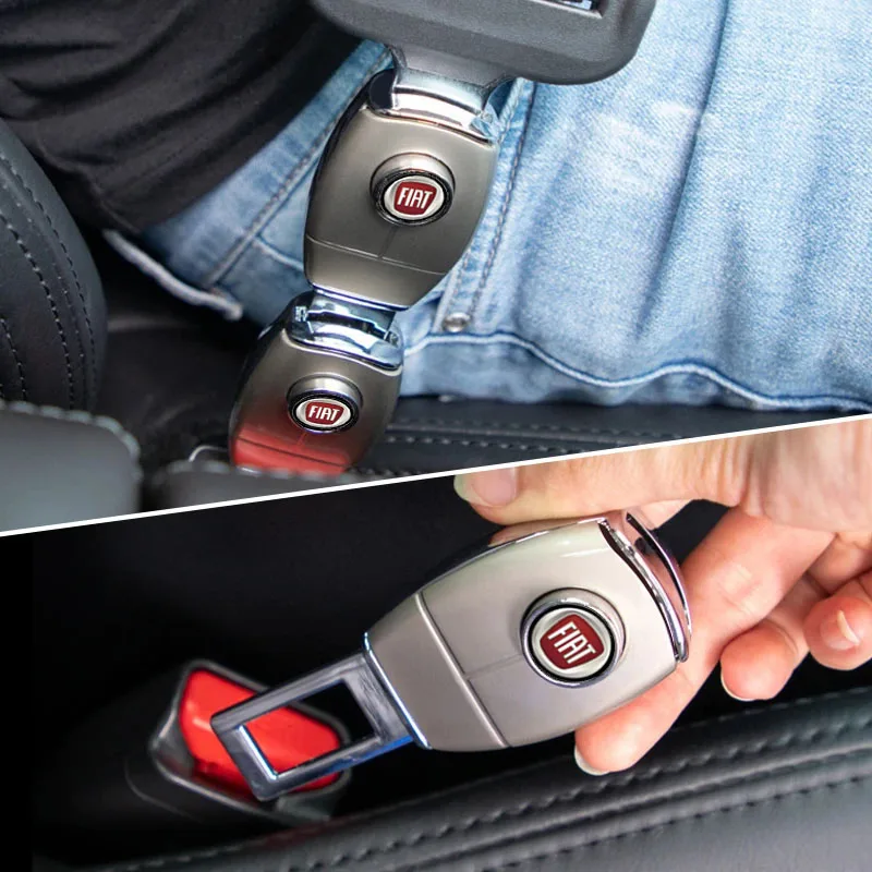 

Car Seat Belt Clip Plug Extender Extension Safety Buckle Car Accessories For FIAT 500 Grande Punto Astra Bravo Tipo Stilo Panda