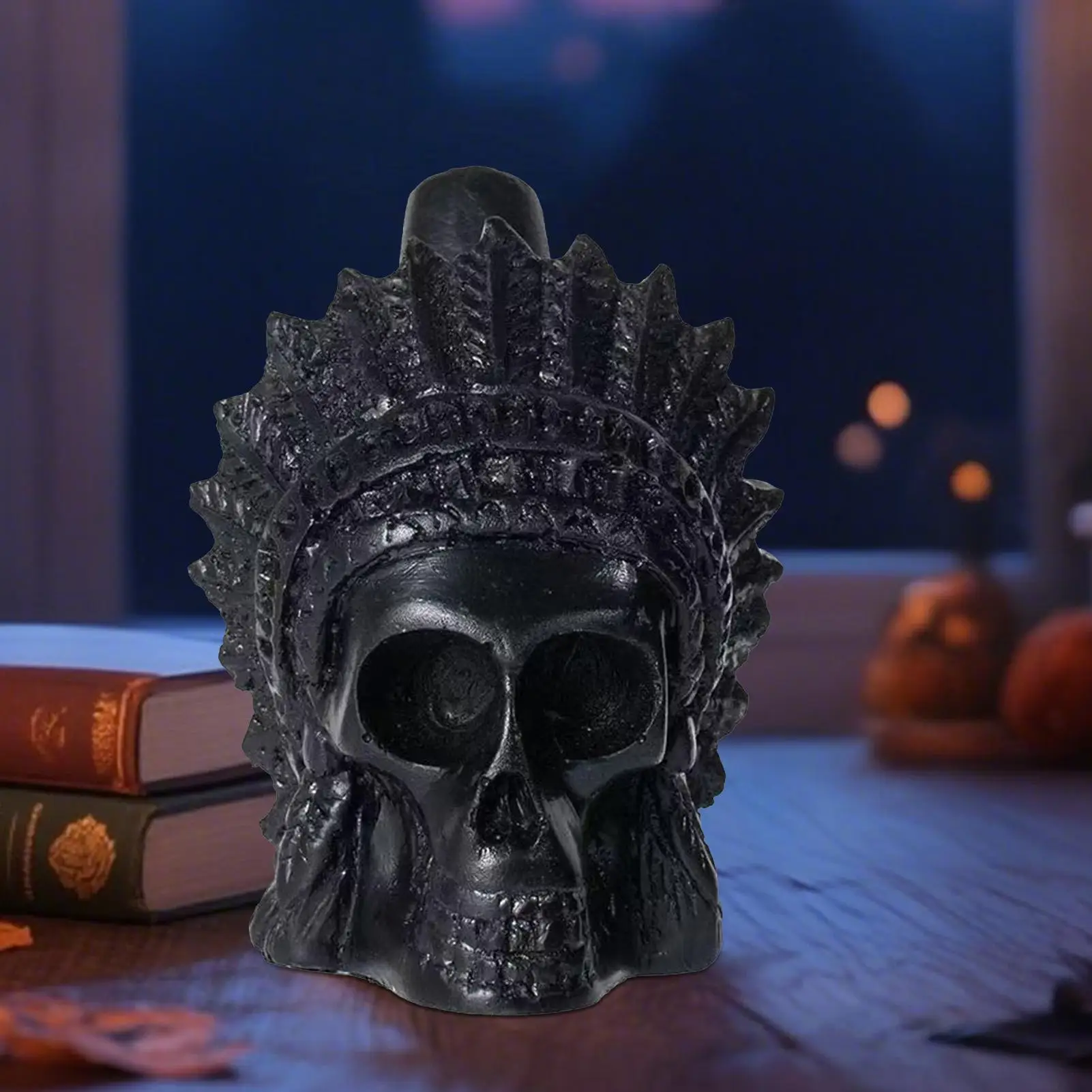 Aztec Death Whistle Halloween Scary Sound Prop Unique Weird Decor for Horror Parties Pranks Collectibles Gift for Adults Teens