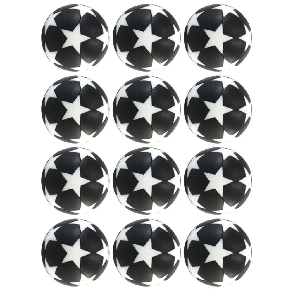 

Набор из 12 разноцветных футбольных мячей для настольного футбола, диаметр 32 мм, сменные мячи для стандартных футбольных столов, для дома и школы