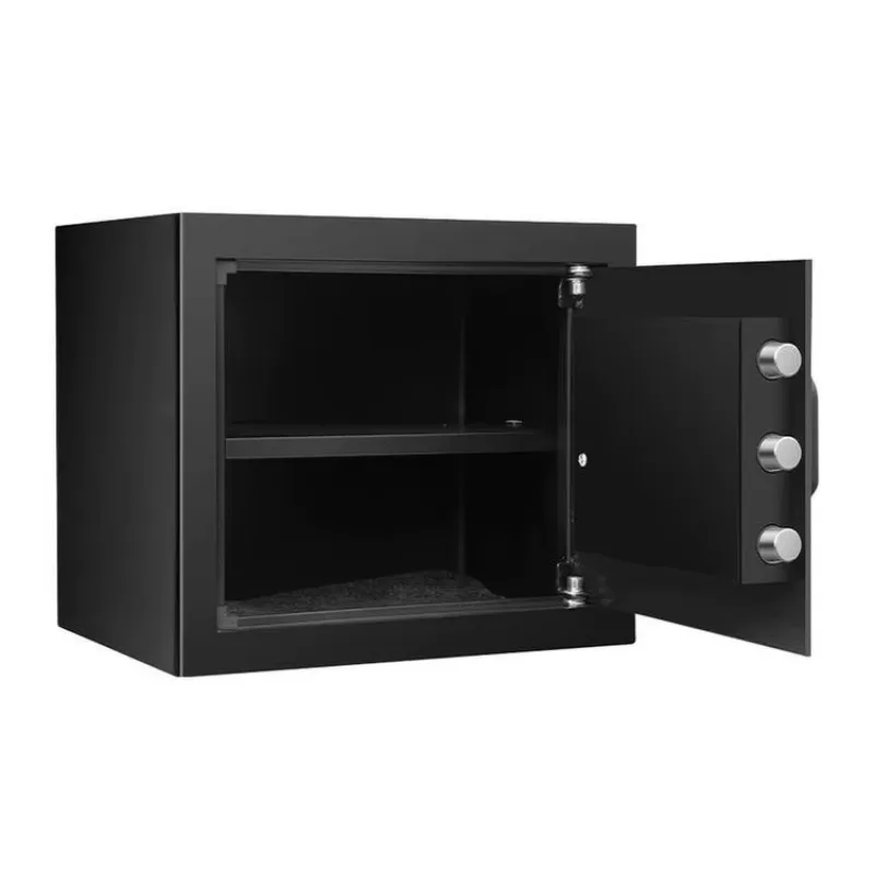 خزائن منزلية آمنة معدنية، آمنة لبصمات الأصابع الرقمية الإلكترونية، صندوق آمن للمكتب من الفولاذ لتخزين مجوهرات المال