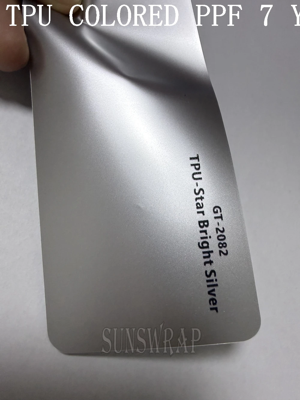 Marine Galactic Silver PPF - Superyacht Protection Film Self-Healing Coating Covering Films with Anti-Fouling Tech 5x52ft/roll