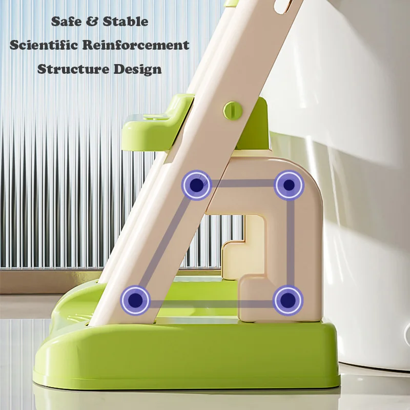 Asiento de inodoro portátil para niños, orinal de rana de dibujos animados, escalera, olla para niños, orinal para bebé, orinal para niños, orinal de entrenamiento