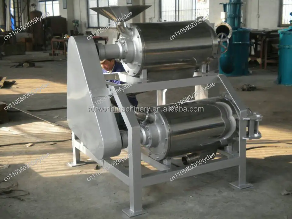 Industrial Mango and Vegetable Pulp Pulping Machine Motor 304 stainless steel energy-saving type for ketchup and juice