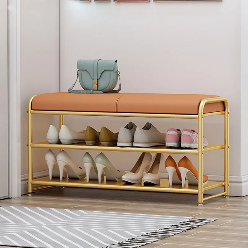 Household Stool Shoe Cabinet Indoor Narrow Small Simplicity Shoe Cabinet Shelf Metalic Organizador De Zapatos Home Furniture