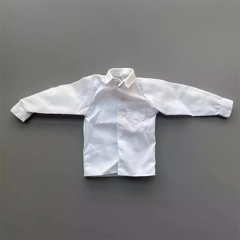 Grandi Vendite DML 1/6 Giocattoli Modello Camicia Bianca Maniche Lunghe Non Reali Accessori Per 12 "DAM COO DID Action Figure Scene Componente FAI DA TE