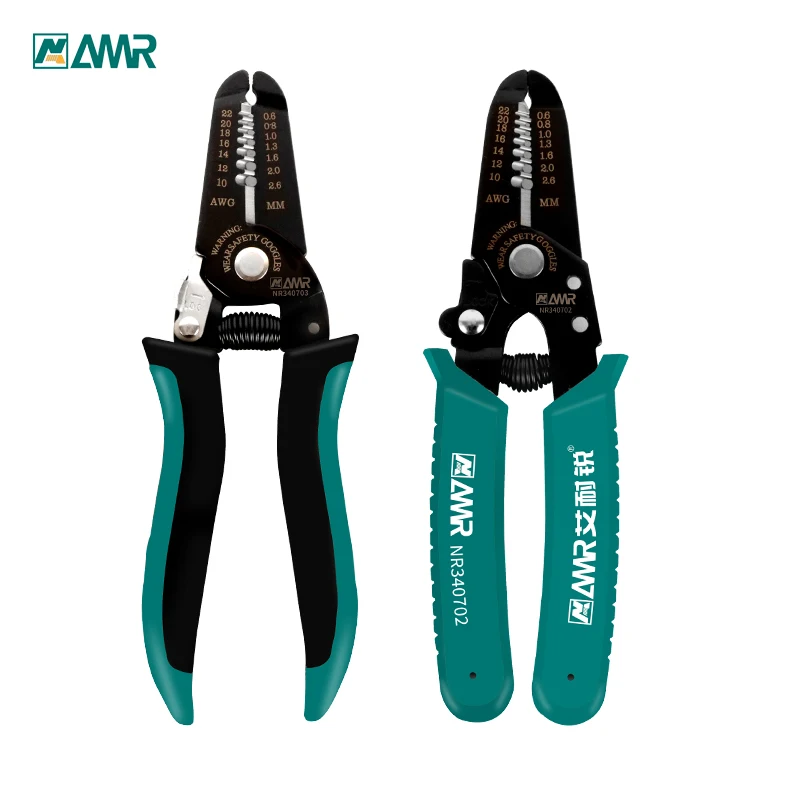 6-7inch multifunction Stripping Crimping Pliers Wire Stripper Multi Functional  Electrician Peeling Network Cable Stripper Tools