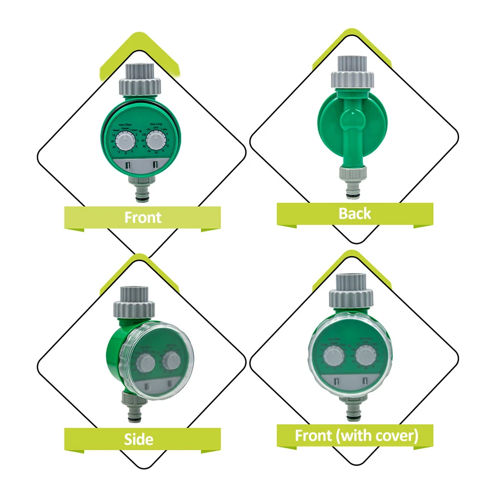 Timer nawadniania Elektroniczny dwuczęściowy cyfrowy automatyczny sterownik czasowy nawadniania Zraszacz węża do systemu nawadniania ogrodu