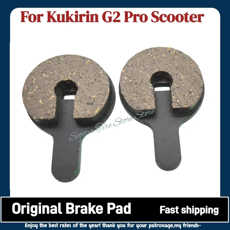 Pastilhas de freio peças de reposição para kugoo kirin kuirin g2 pro dobrável scooter elétrico pinça freio a disco peças de freio