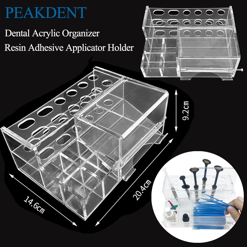 

Dental Acrylic Organizer Oral Material Storage Applicator Dental Acrylic Composite Applicator Dentist Storage Case Dentist Tool