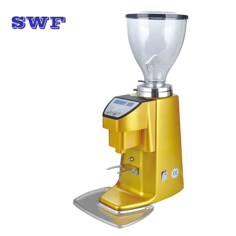 Df64  Hot Sale Automatic Adjustable Setting Professional Electric Espresso Coffee Grinder for Cafe Shops