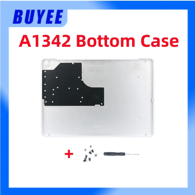 

Original 95New A1342 Bottom Case Cover For MacBook Unibody 13.3" A1342 Lower Base Case Battery Cover 604-1033 2009 2010 Year