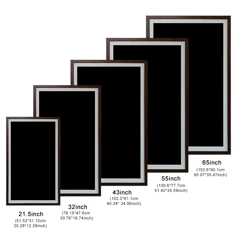 TMultifunction Video Playback Mp4 21,5 polegadas Digital Photo Frame Media Video Player