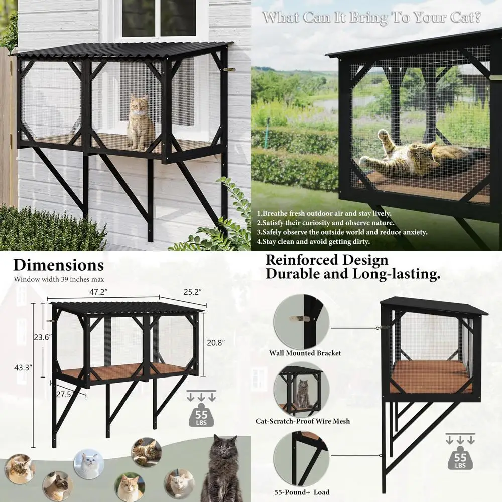 Large Outdoor Cat E…