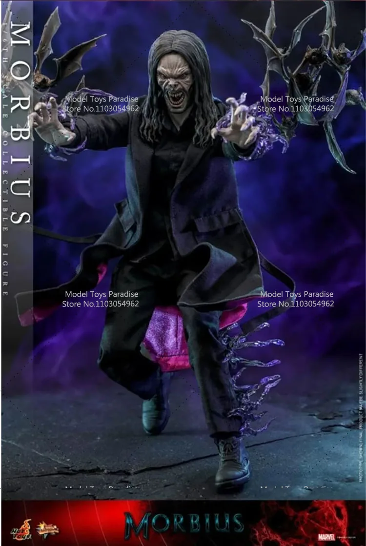 HOTTOYS MMS665 1/6 Collectible Vampire Morbius Villain Jared Leto Full Set 12inch Men Soldier Action Figure Model Gifts