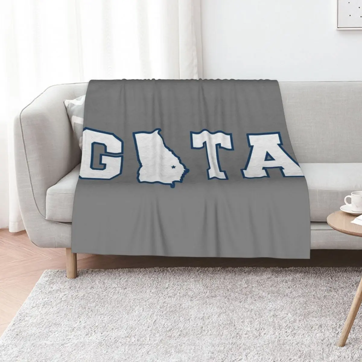 GSU Throw Blanket Hairys heavy to sleep Summer Beddings sofa bed Cute Decorative Throw Blankets