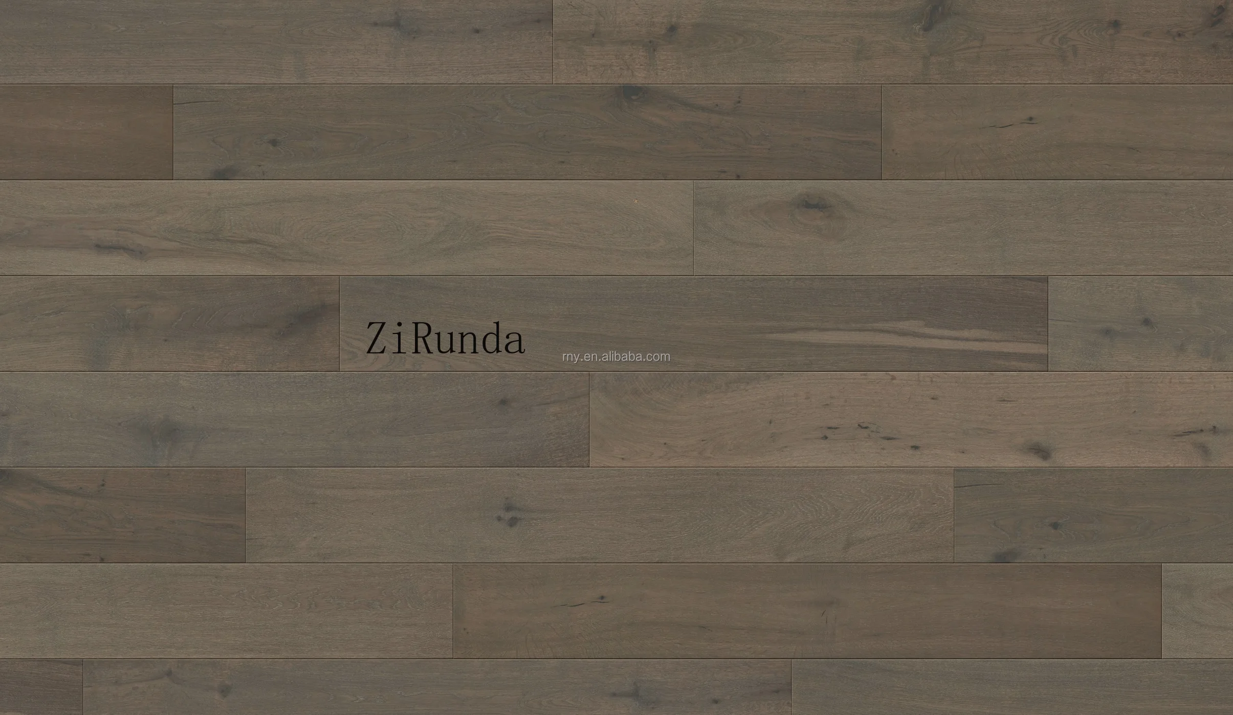 Versão personalizada Piso de engenharia tingido reativo moderno e elegante Madeira dura de carvalho multicamadas