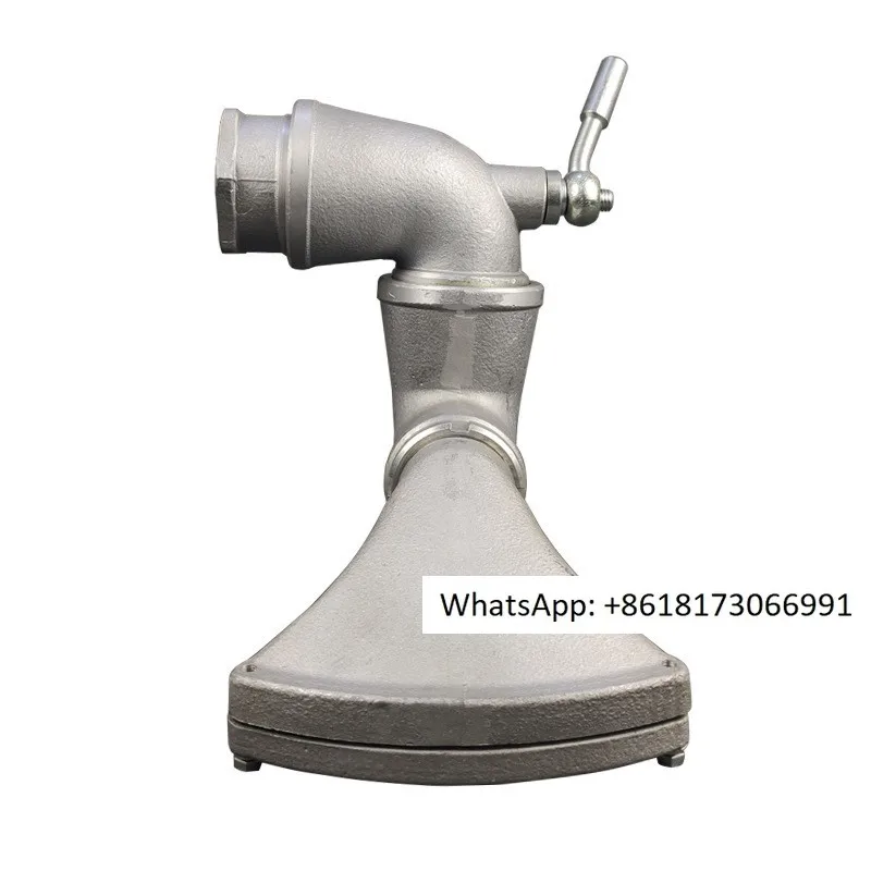 Sprinkler Front Punch Nozzle with Screw Locking Adjustable Welding Iron Bend Hedge Front Duck Bill Accessories