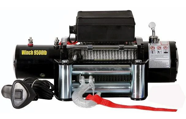 

20000 lb capacity 24V heavy-duty electric winch