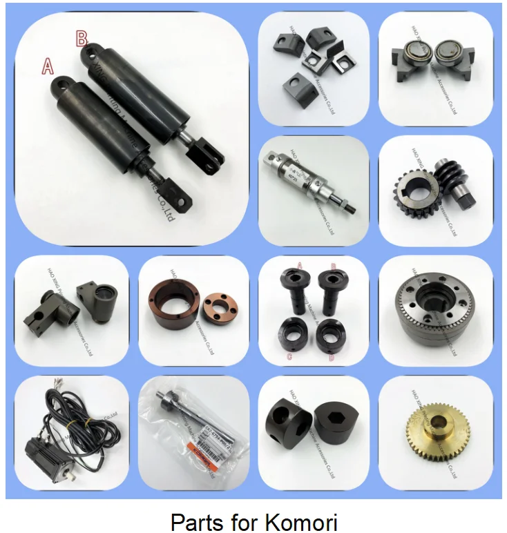 ชิ้นส่วนอะไหล่เครื่องจักรการพิมพ์ NA70-40NAMKS-PRF มอเตอร์สําหรับการพิมพ์ Komori อะไหล่เครื่องจักรออฟเซต มอเตอร์คุณภาพดี