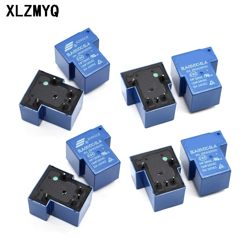 

10pcs DC 5V 12V 24V 48V Relay SLA-05 24 48 12VDC-SL-A 5PINS Relay SLA-05VDC-SL-A SLA-12VDC-SL-A SLA-24VDC-SL-A SLA-48VDC-SL-A