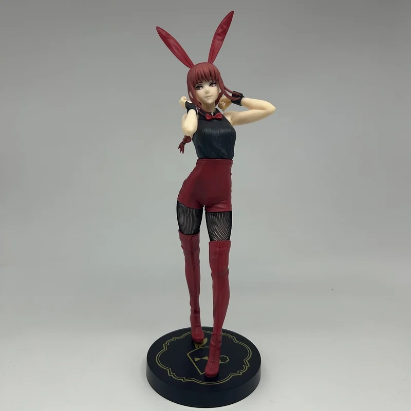 متوفر في المخزون منشار Furyu رجل Bicute الأرانب ماكيما الأحمر الأرنب الطاقة النسخة الزرقاء البلاستيكية نموذج أنيمي المقتنيات الشكل اللعب
