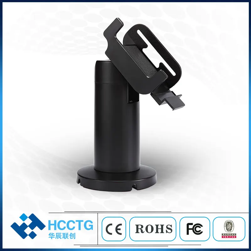 PVC Holder Fine-Turned Rotatable Credit Card POS Terminal Display Stand (PS-S03)