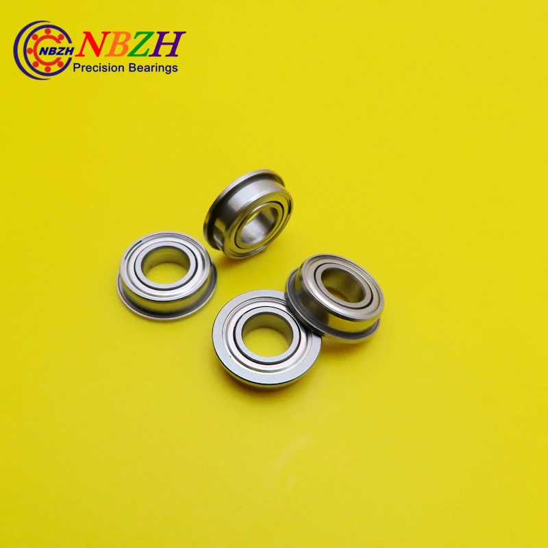 NBZH bearing F688zz Abec-5 (10pcs) 8*16*5 Mm Flanged F688z Ball Bearings F688 Zz F618/8zz 8*16*18*5*1.1 Mm