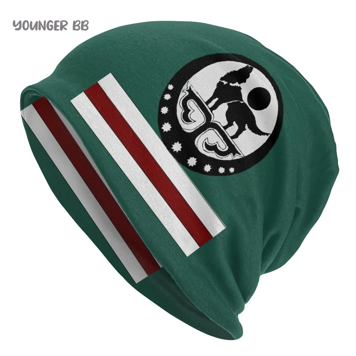 Bonnet Hats Chechnya CHECHEN Men Women's Knitting Hat Chechen Flag Winter Warm Cap Beanies Thermal Elastic Caps