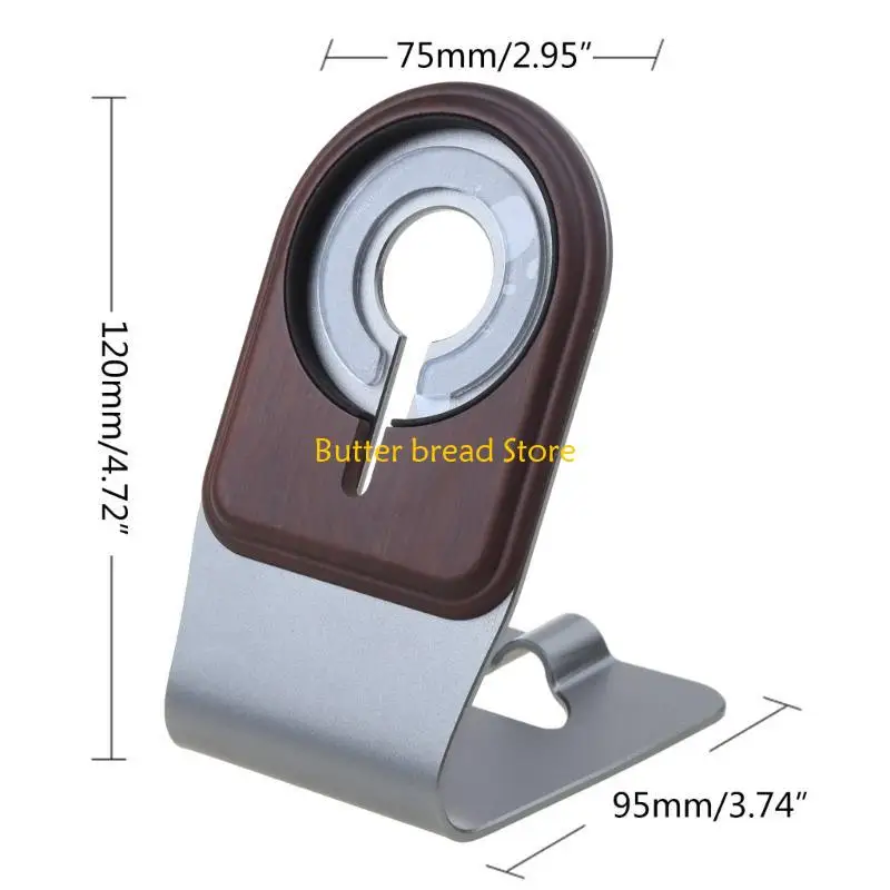 W89C Phone Stand для магнитного зарядного устройства для зарядного устройства Магнитная беспроводная зарядная дока совместима с