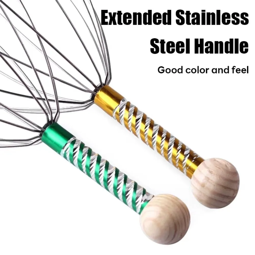 

Stainless Steel Wire Head Massager Octopus Shaped Scratch Tool Scalp Massager Muscle Tension Relief Octopus Head Massager