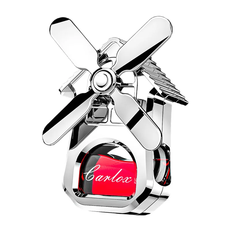 WW22 car out trend aromatherapy four-leaf clover windmill out trend perfume light fragrance car interior in addition to odor
