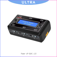 Ultra Power UP-S6AC LCD Digital Display 6x4.35W AC DC Battery Charger for 1S LiPO LiHV RC Model Accessories