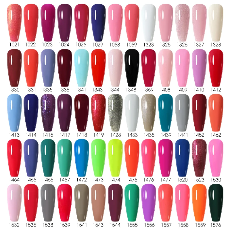 NAILCO-esmalte en Gel para uñas, barniz de Color rojo y rosa, larga duración, UV, Nude, laca de laca Hybrydowe, 15ml