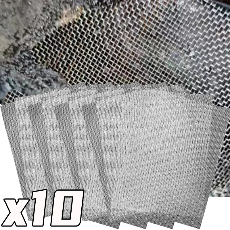 Car Bumper Stainless Steel Repair Net Plastic Crack Repair Net for Body Home Heat-resistant Metal Mesh Car Accessories 1/5pcs
