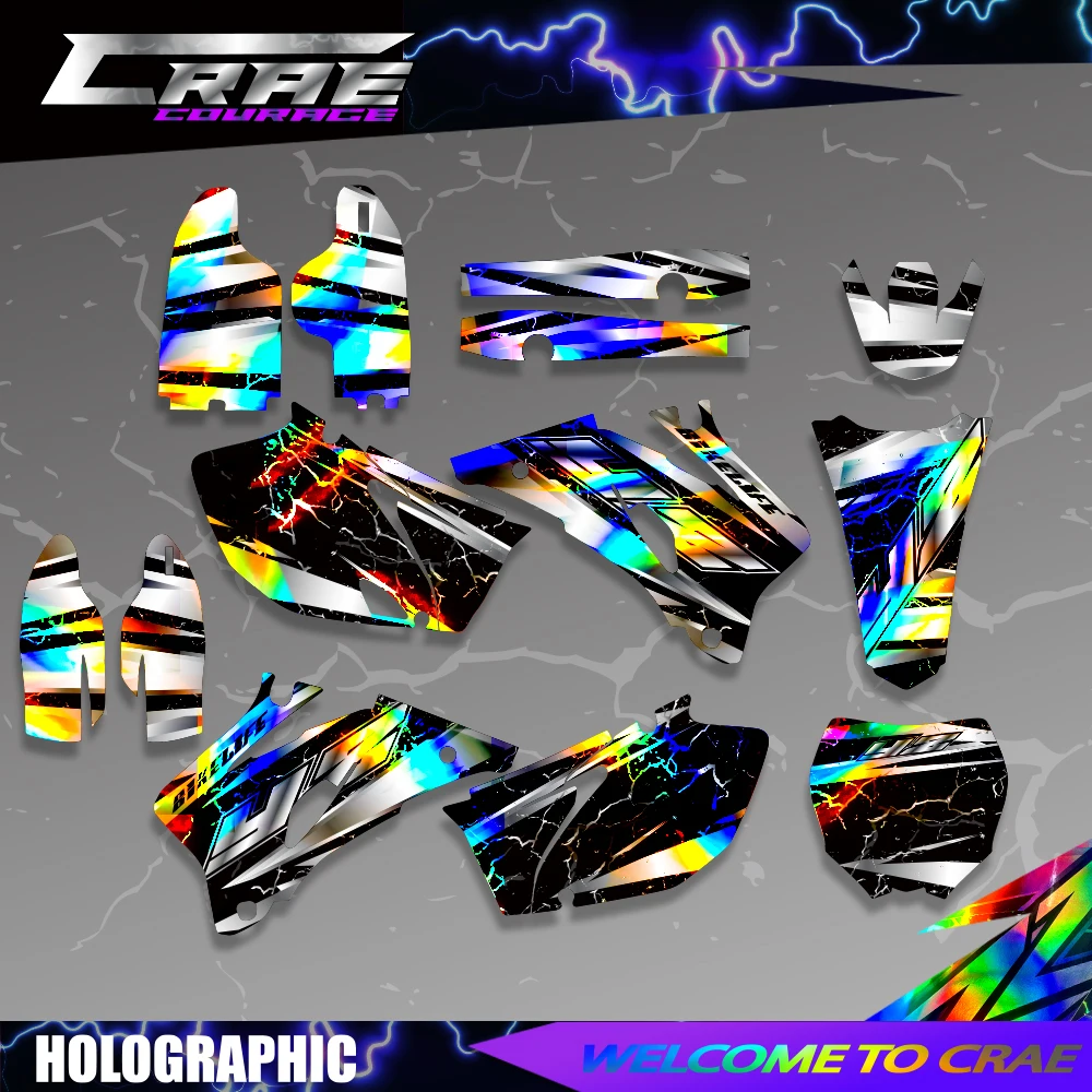 

Motorcycle Stickers For Yamaha YZ250F YZ450F YZ 250F 450F YZF 250 450 2006 2007 2008 2009 Background Graphics Decals Custom