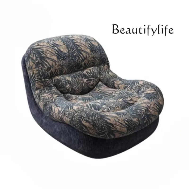 X35 Modern Light Luxury Sofa Chair Single Italian Simple Lazy Sofa Living Room Small Apartment Retro Leisure