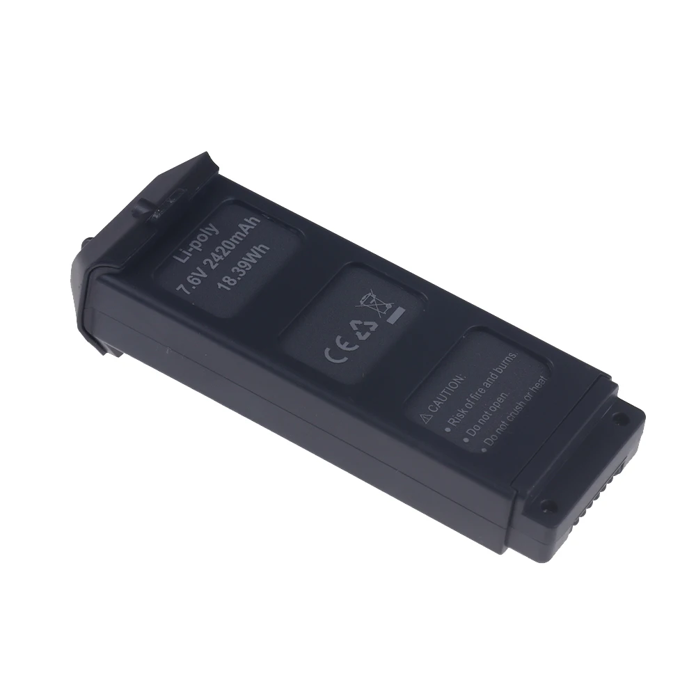 For MJX Bugs 5W 4K 7.6V 2420mAh Upgrade Li-Po Battery for MJX B5W 4K Brushless RC Drone Spare Parts Accessories X5 Pro Battery