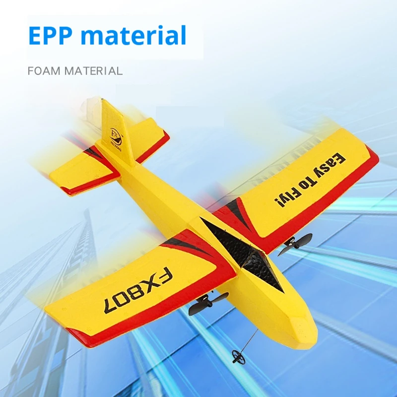 Hot Sale Fx807 Remote Control Aircraft Epp Foam Fall Resistant Glider Fixed Wing Aircraft Park Outdoor Children'S Model Aircraft