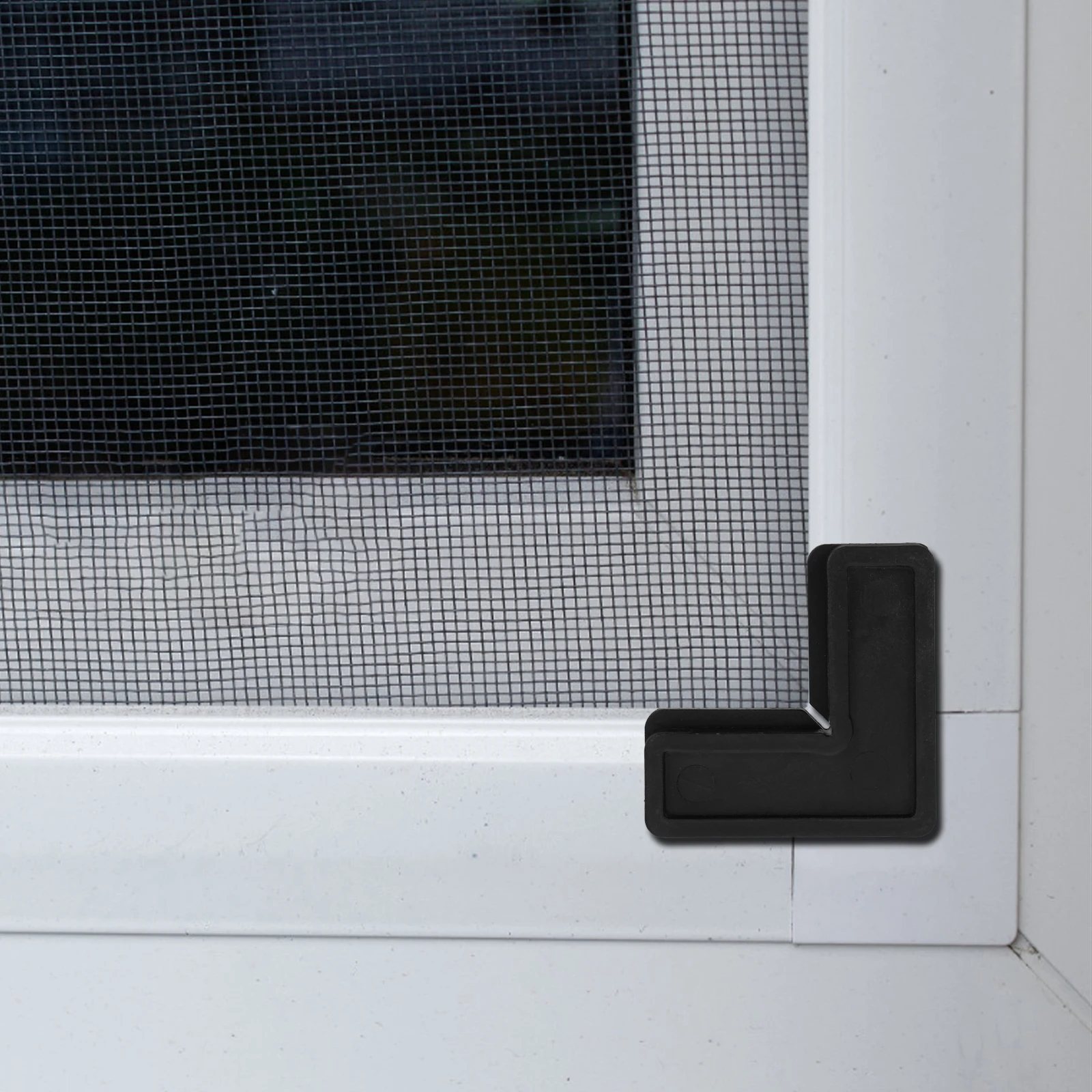 

10 Pcs Plastic Bracket Corner Screen Corners Window Old Fashioned outside