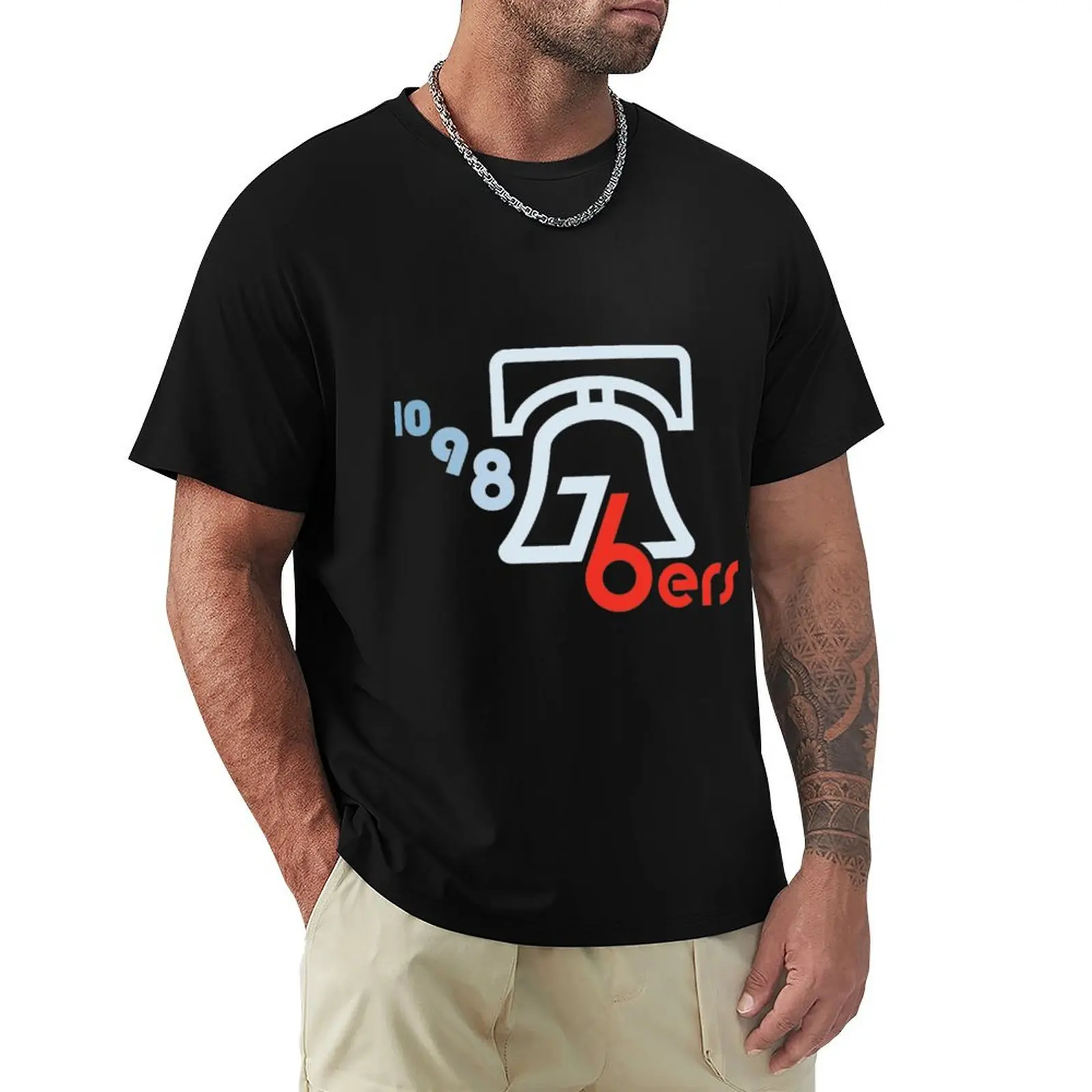 

10-9-8-76ers – light bell T-Shirt Man t-shirt T-shirts oversize summer shirt oversized t shirts for men