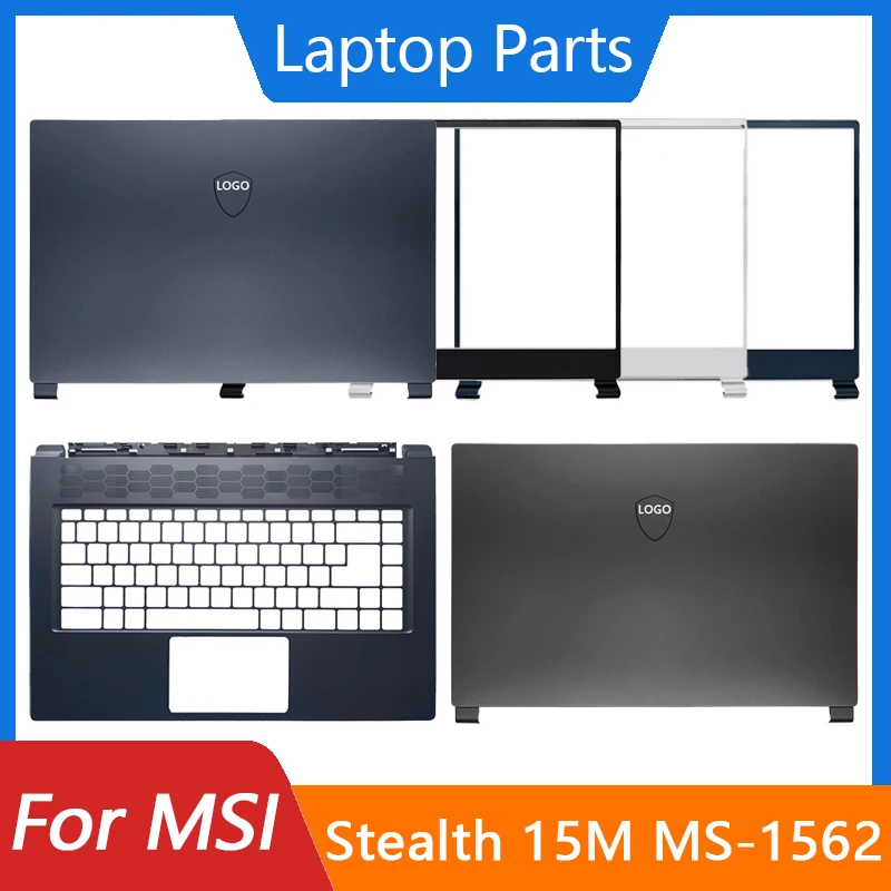 

Новинка для MSI Stealth 15M A11S A11U MS-1562 1563, задняя крышка ЖК-дисплея/передняя рамка/фотооболочка