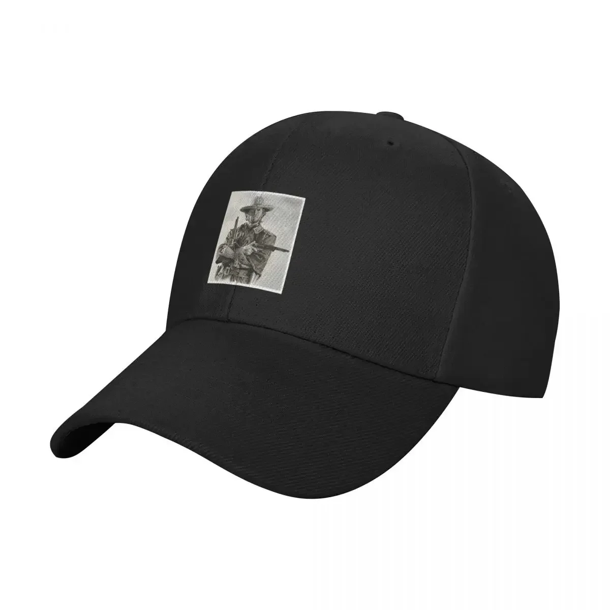 

Clint Eastwood sketch Baseball Cap custom Hat Ball Cap summer hat beach hat Boy Child Women's