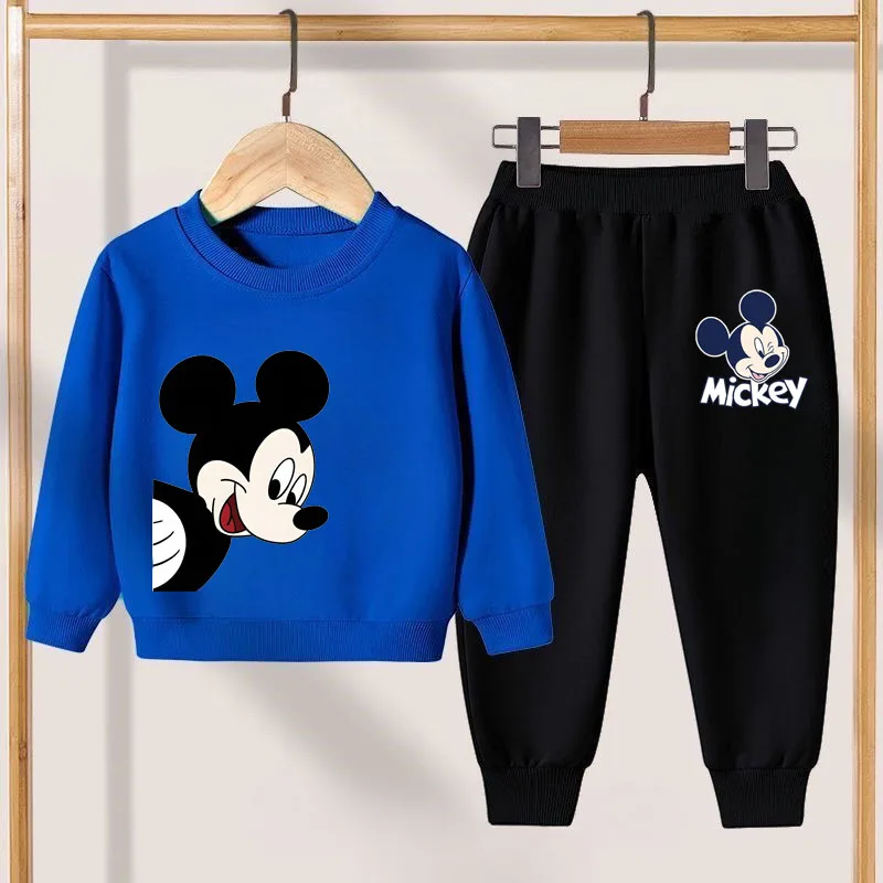 Spring  New Boys Sweatshirt and Sweatpant Two Piece Set Children's Breathable Sport Clothing Sets Kids Casual Tracksuit