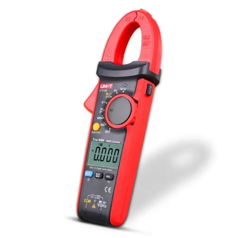 

600A/1000V AC/DC resistance measuring instrument electrician measuring tool UNI-T UT216A UT216C digital clamp meter