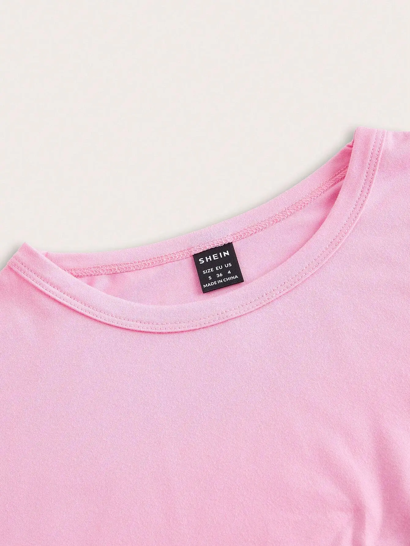 4 camisetas cortas de manga corta ajustadas para mujer, camisetas informales con cuello redondo para trajes de verano